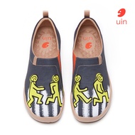 UIN Toledo I รองเท้าผ้าใบผู้ชาย รองเท้าผ้าใบ slipon สะดวกสบาย รองเท้า Lefur