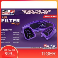 Uma Racing Air Filter Yamaha Y15 Y15zr Lc135 Lc R15 Mt15 Rs150 RSX Nvx Xmax100% Original Genuine