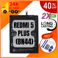 Compatible For Redmi 5 Plus (BN44) Battery Bateri Replacement Spareparts with Free Tools
