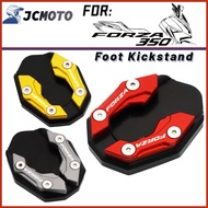For Honda FORZA 250 350 300 V2 NSS350 Accessories CNC Side Stand Enlarge Plate Kickstand Extension f