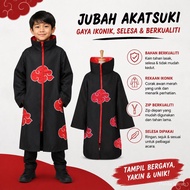 (Tersedia) Kostum cosplay Naruto anak/dewasa, jubah/jaket Akatsuki, kostum cosplay Akatsuki, jubah c