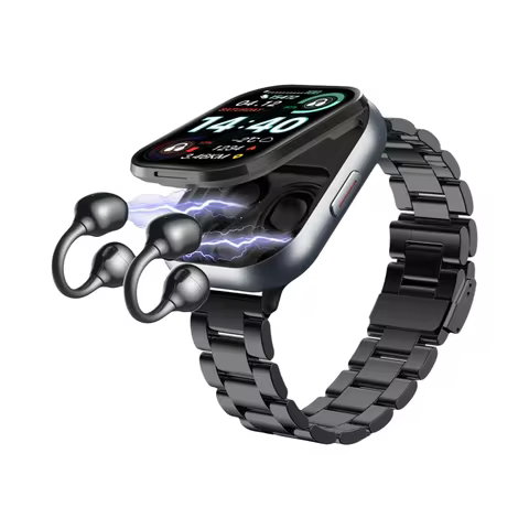 D9 2 in 1 Smart Watch With Earbuds Smartwatch TWS Bluetooth Earphone Heart Rate Blood Pressure Monit