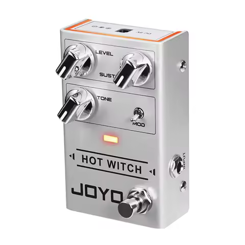 JOYO R-25 Fuzz Guitar Effect Pedal HOT WITCH Retro & Modern Pedal with Deep Smooth Lows Fuzz Effect 