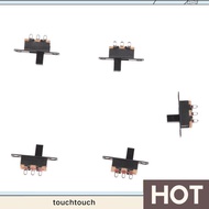5 Pcs 50V 0.5A 3 Pin 2 Position On/OFF 1P2T SPDT Slide Switch 3 Pin touchtouch.