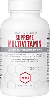 NBI Supreme Daily Multivitamin with Vitamin A, C, D, E, K, B6, and B12 | One A Day Multi Mineral Sup