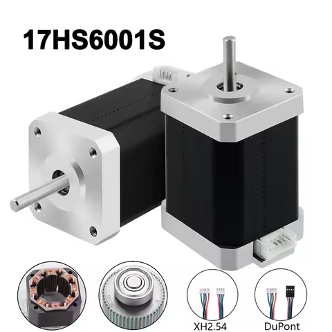 2-phase Hybrid Stepper Motor Nema17 Motor 60mm 0.7N.M 4-wire Nema 17 17HS6001S For 3D Printer Cnc Mo