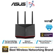 ASUS RT-BE86U BE6800 Dual Band WiFi 7 Gaming Router