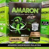 [Professional Replacement] | NEW 46B20L | Amaron GO 38B20L UPGRADE to GO 46B20L | For PERODUA HONDA 