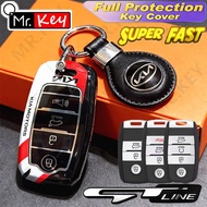 [Mr.Key] GT Line Key Case Cover For KIA Rio5 Sportage Ceed Cerato K3 KX3 K5 Sorento Optima Picanto