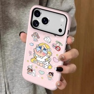 Hard Shell Shock-Resistant Two-In-One Beautiful Foundation Cute Crying Baby Compatible iPhone 17PROM