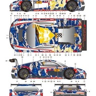 1/24 Audi R8 LMS evo GT3 Macau GT Cup 2020 Team X Works 水貼 SK Decal NuNu Beemax
