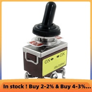 AC 250V 15A on/on 2 Position DPDT Toggle Switch with Waterproof Boot