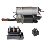 AP01 Air Suspension Compressor & Valve Block & Relay for Audi A6 C6 S6 Quattro Avant Allroad 4F 2004