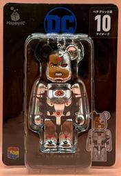 BEETLE BE@RBRICK BEARBRICK 庫柏力克熊 DC 一番賞 鋼骨 Cyborg 吊飾 100%