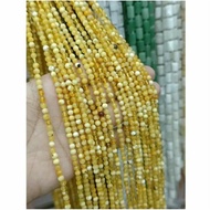 AMBER STONE( 4MM AND 5MM)