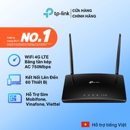 Bộ Phát Wifi Di Động 4G TP-Link Archer MR200 Chuẩn AC 750Mbps - Hãng phân phối chính thức