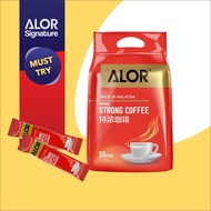 ALOR Kopi Pracampur Strong 3 in 1 (16g x 50 Sticks)/  ALOR Premix Strong Blend Coffee 16g x 50 Stick