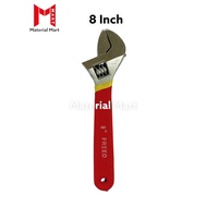8 Inch Wrench | Adjustable Wrench 8" | Bago 200mm | 200 mm | Material Mart