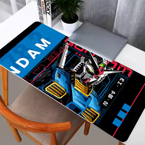 Large Mouse Pad Gamer Computer Desk Mat Modern Table Keyboard Laptop Carpet Mechanical Warrior RX-78