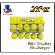 【Mr Candy】20Pcs/Box Mini Supring Hamburger Gummy Hamburger Candy/Pizza Burger Gummy Candies