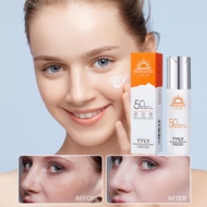 All English TVLV Brightening Protective Cream SPF50+PA+++Anti-Ultraviolet Isolation 50g Protective M