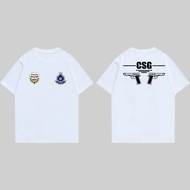 New FashionTSHIRT CSG SECURITY DESIGN - BLACK ROUNDNECK TSHIRT MICROFIBER (QUICK DRY)   SOFT COTTON