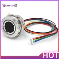 【Yinahiut001】R503-5V RGB LED DC5V UART MX1.25-6Pin Waterproof Capacitive Fingerprint Module Sensor S
