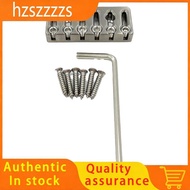 【hzszzzzs】String Lock Bridge for 6 String Headless Electric Guitar 6 String Headless Guitar Silver