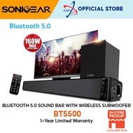 SONICGEAR BT5500 AIRBASS Soundbar With Wireless Subwoofer