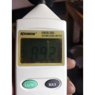 Sound level meter noise decible sensor krisbow kw06-290