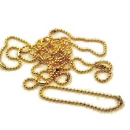 Ball Chain & Connector COPPER, 1.5mmx10cm 10pc A377