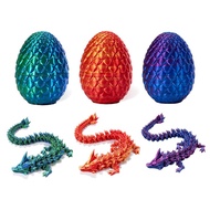 3 PCS Dragon Easter Eggs Dragon Egg Fidget Toy Surprise Toy Gifts Plastic with 12 Inch Articulated D