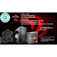 AMD Ryzen 5 5500 | RTX 3050 Gaming Graphic Card | NVME | Mid Gaming PC | CyberCafe | Cyber Cafe Gami