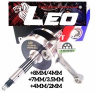 Crankshaft Racing LEO LC135 4S Auto +8mm/4mm +4mm/2mm +7mm/3.5mm LC135 Jet 7mm/3.5mm Jack 8mm/4mm/2mm jet rod jack rod