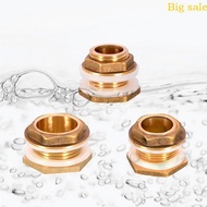 Big sale 1 2 3 4 1 Thread Garden Hose Adapter Brass Swivel Fitting Nut Water for Tank Connector Fish for Tank Adapter No
