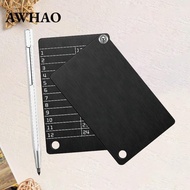 [AWHAO] 2Pcs Cryptocurrency Wallets Durability Cold Wallet Backup Crypto Wallets