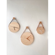 KAYU Wooden Wall Clock / Aesthetic Clock / Wooden Clock / Aesthetic Clock / Aesthetic Clock / Modern