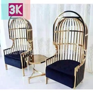 ➌🅚 Premium Bird Cage Chair Stainless Steel | Kerusi Sangkar Burung Premium [ℍ𝕒𝕣𝕘𝕒 𝕦𝕥𝕜 𝟙 𝕜𝕖𝕣𝕦𝕤𝕚]