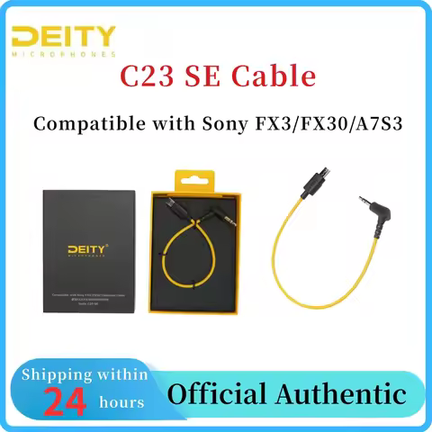Deity C23 SE Cable Encoder TC-1 Time Synchronisation Suitable for Sony FX3/FX30/A7S3 Time Code Conne