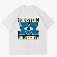 T-SHIRT | DISNEY MONSTER INC T-SHIRT | DISNEY MONSTER UNIVERSITY CARTOON T-SHIRT | WHITE CARTOON T-S