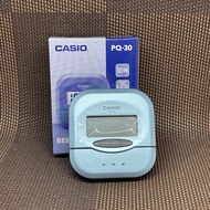 [TimeYourTime] Casio Clock PQ-30-2D Traveler Small Size Blue Digital Snooze Alarm Table Clock PQ-30-2 PQ-30