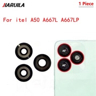 For itel A50 A667L A667LP Camera Glass Lens Back Rear Camera Glass Lens with Glue