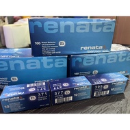 Renata Battery 371/377/395 clear until finish