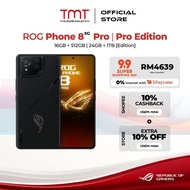 ASUS ROG Phone 8 Pro (16GB RAM + 512GB ROM) | Pro Edition (24GB RAM + 1TB ROM) 5G Gaming Smartphone