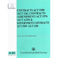 CONTRACTS ACT 1950 (ACT 136) /CONTRACTS (AMENDMENT) ACT 1976(ACT A329)  GOVT CONTRACT ACT 1949 (ACT 