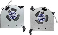 Replacement New Laptop CPU and GPU Cooling Fan for Lenovo Legion 5-15IMH05H R7000P Y7000P (2021) Y55