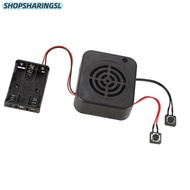 SHOPSHARINGSL Voice Recording Box,  Sound Loop Playback / Play Once Message Box Module, Reusable 2 M