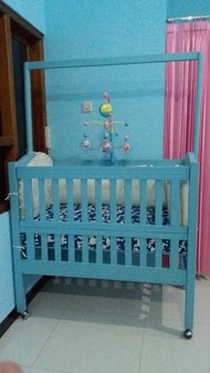Ranjang Bayi / Kasur Busa set / Bumper ranjang bayi