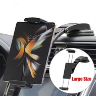 Suction Cup Tablet Car Holder Adjustable Mobile Bracket Stand for Samsung Galaxy Z Fold 4 3 2 Phones