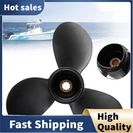 7 1/2 x 7 Outboard Propeller for   4-6HP 58110-91JN0-019 Marine Propeller 10 Spline Tooth 3 Blades